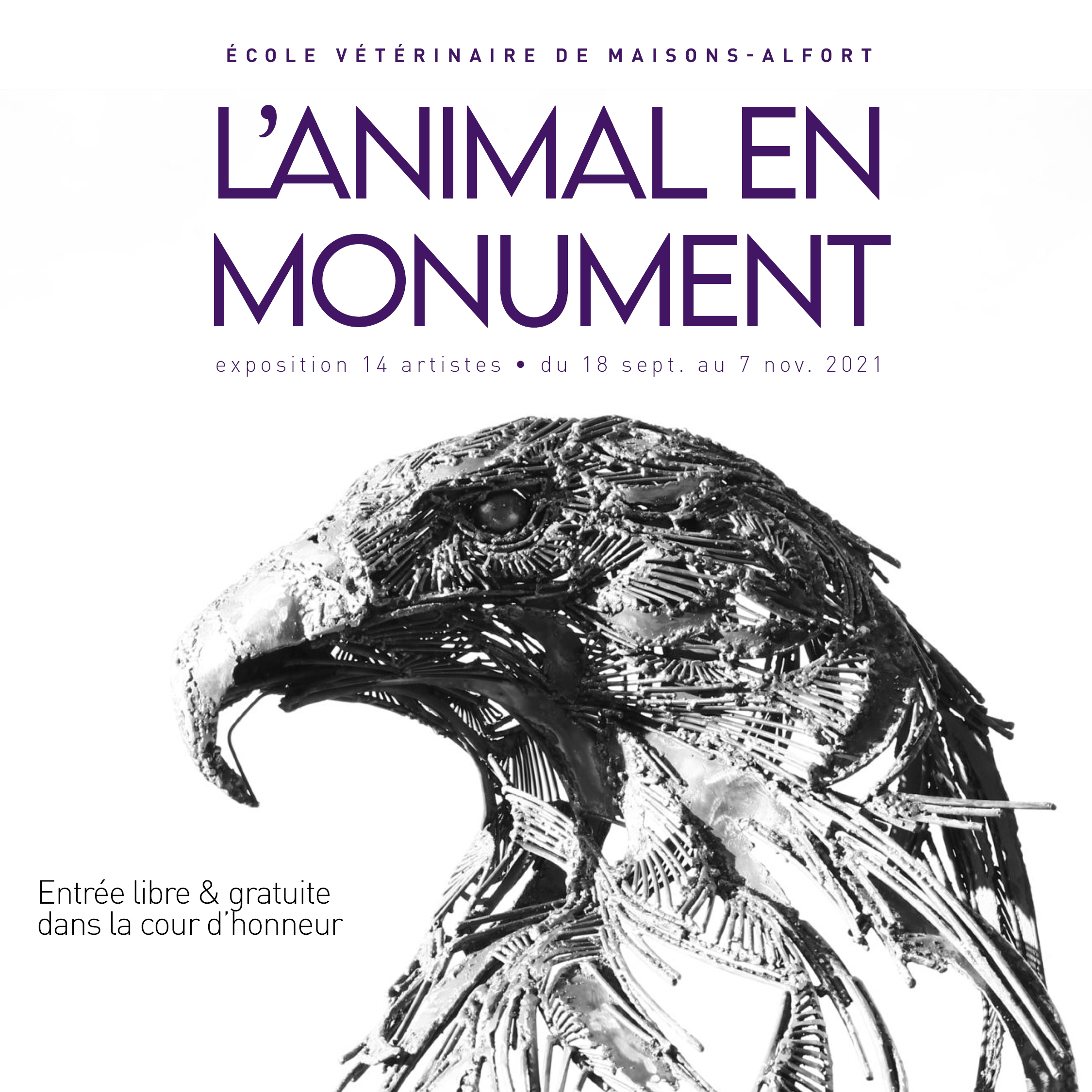 L’animal en monument – du 18 septembre au 7 novembre 2021